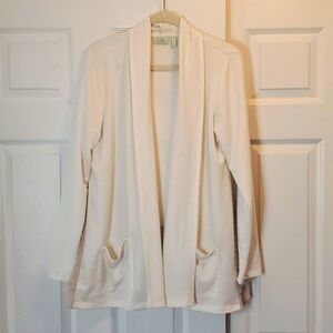 LOGO by Lori Goldstein Open Jacket